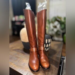 EUC TORY BURCH Colton leather riding boots size 7